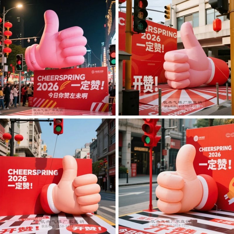 定制充气点赞手势气模仿真户外商业活动布置新年开赞网红打卡美陈,节庆用品/礼品,充气用品,淘宝优惠券,粉丝福利购,淘宝优惠卷