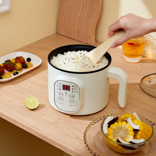迷你电饭锅小1人2人电饭煲小型蒸米饭锅煲仔饭宿舍单人多功能炒菜