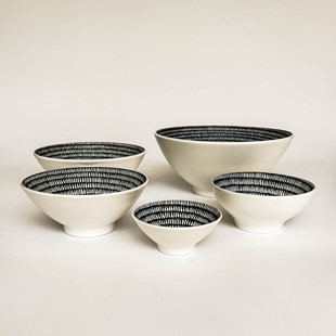 陆升Luzerne正品 9英寸面汤碗饭碗 都市Urban雨花台白系列4