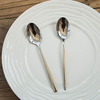 外贸尾货餐勺304不锈钢