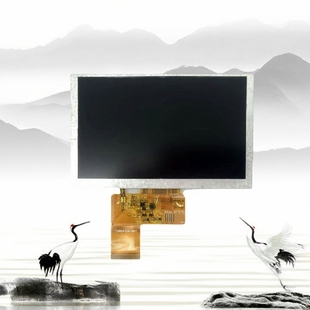 群创5寸RGB40pin液晶彩屏分辨率800 480带电容触摸通用显示屏模组