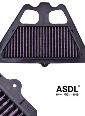 适用摩托车川崎Z900 ZR900 17-21年空滤发动机过滤进气格空气滤芯