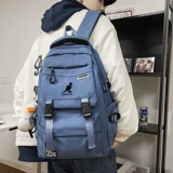 Кенгуру, вместительный и большой модный трендовый школьный рюкзак подходит для мужчин и женщин для отдыха, для средней школы, подходит для студента