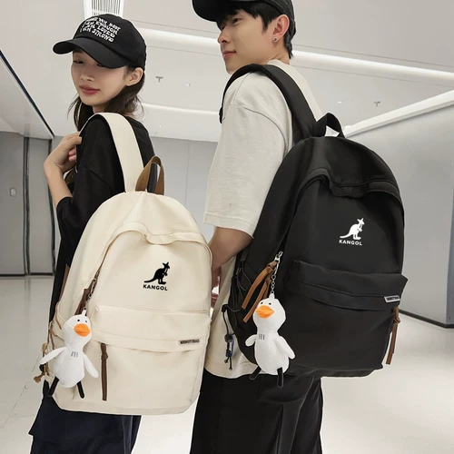 Кенгуру, вместительный и большой ноутбук для путешествий подходит для мужчин и женщин, сумка для школьников, школьный рюкзак, в корейском стиле, простой и элегантный дизайн