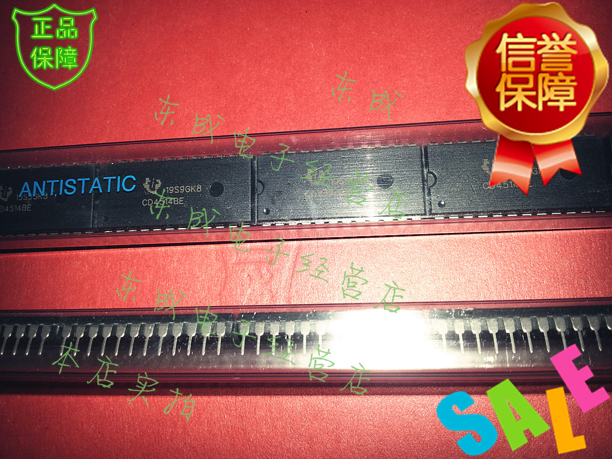CD4514BE 原装TI正品逻辑IC 芯片 DIP24 CD451