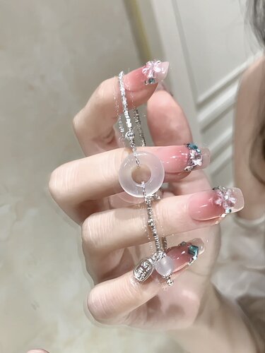 s925纯银和田玉平安扣手链女手串