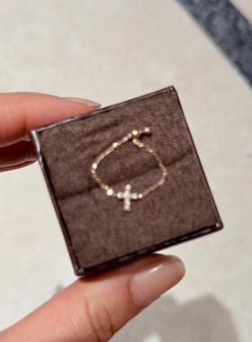 十字架戒指女2026新款精致食指戒