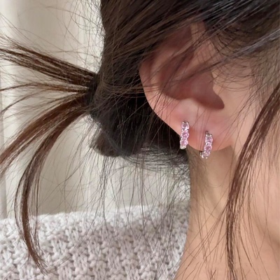 春夏新款可爱甜美多巴胺耳环耳饰