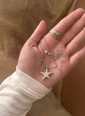 五角星海星施家珍珠项链