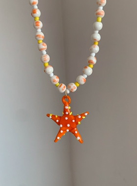 小海星项链2026新款海边度假风