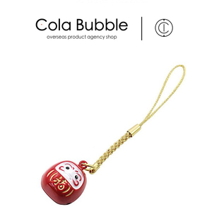 日本barzaz正版达摩铃铛钥匙扣包包挂件车钥匙挂坠男生女生小挂饰