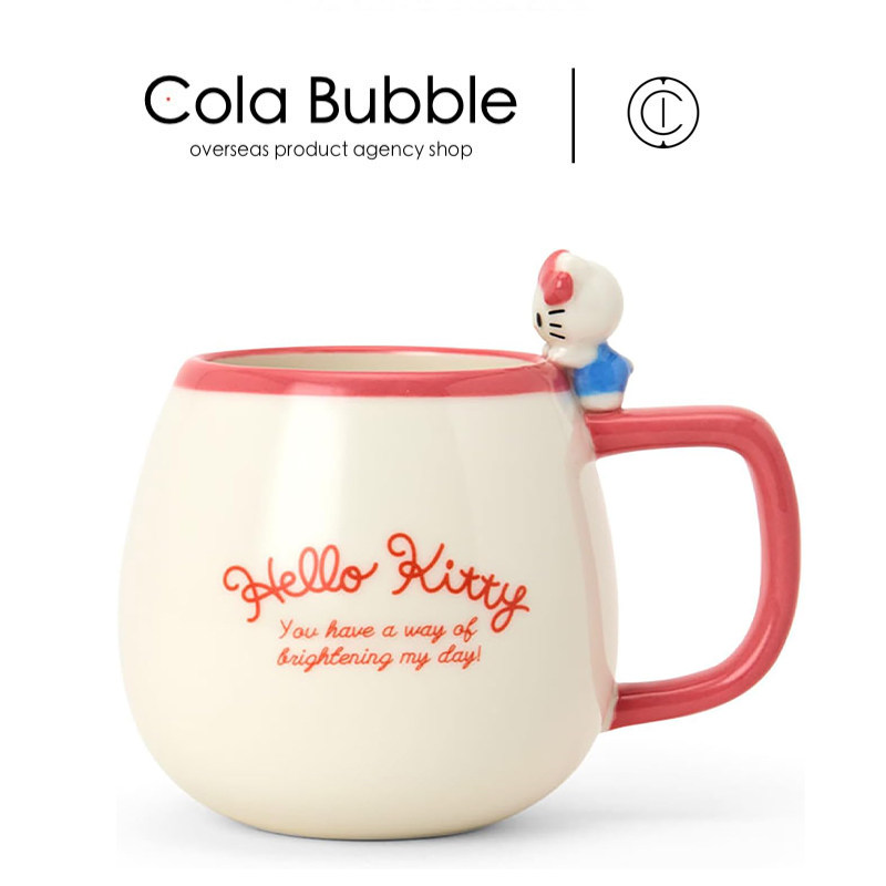hellokitty日本正版凯蒂猫水杯