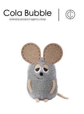 日本Leo Lionni's friends正版卷毛田鼠阿佛公仔玩偶娃娃毛绒玩具