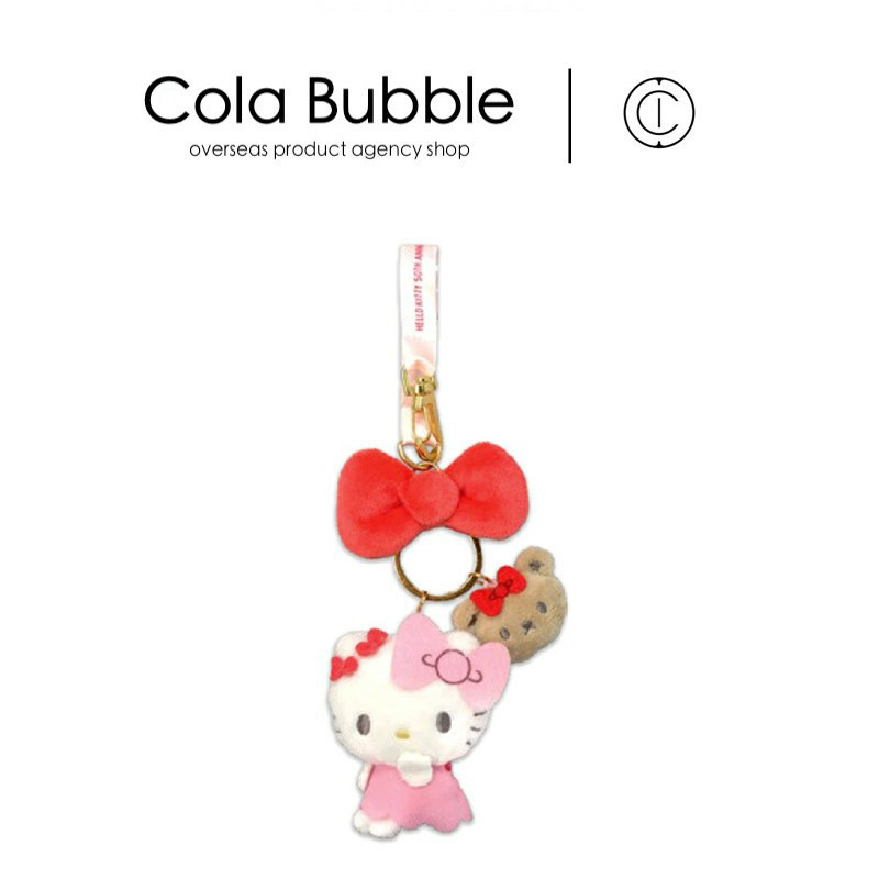 日本hellokitty正版50周年连衣裙凯蒂猫kt猫公仔玩偶毛绒包包挂件