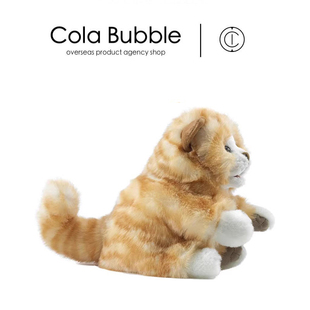 美国Folkmanis正版橘猫公仔猫咪喵喵玩偶娃娃手偶毛绒玩具礼物