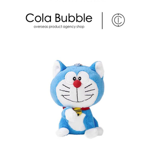 日本正版doraemon招财猫哆啦a梦叮当猫公仔玩偶毛绒包包挂件挂饰