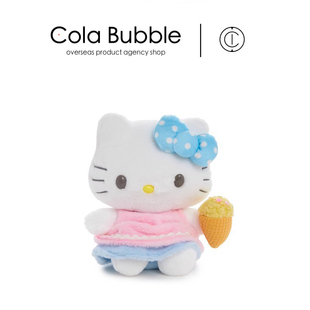 冰激凌凯蒂猫哈喽kt猫公仔玩偶娃娃毛绒玩具 美国hellokitty正版