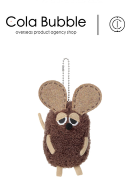 日本Leo Lionni's friends正版田鼠阿佛公仔玩偶毛绒包挂件小挂饰