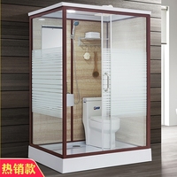 淋浴房整体浴室洗澡一体式卫生间家用宾馆沐浴房集成卫浴移动厕所