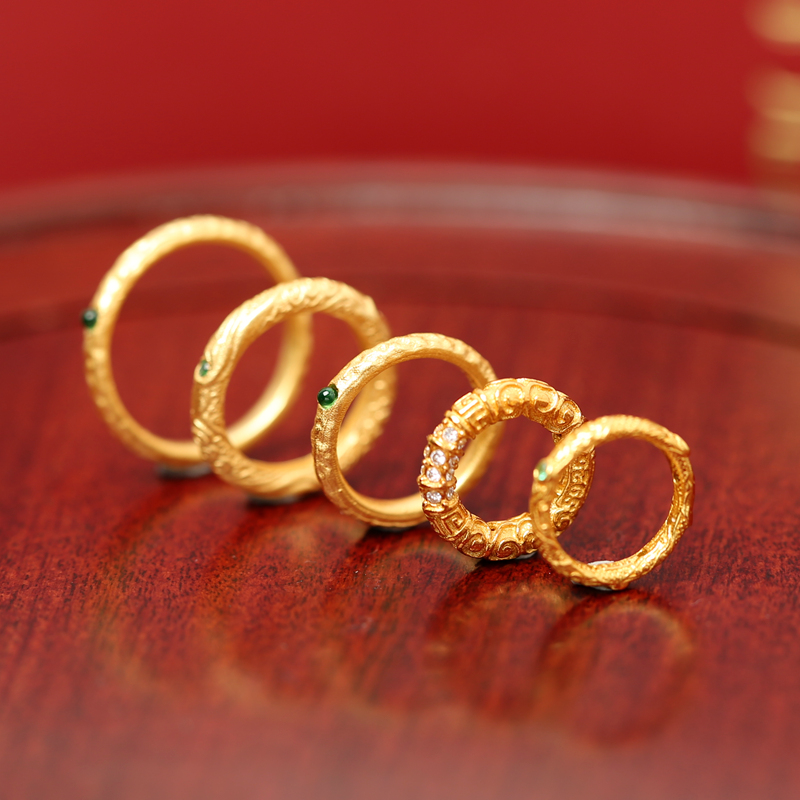 S925纯银镀金哪吒2周边DIY配件