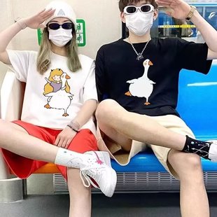 百搭气质时尚 简约流行日系慵懒原宿潮流新款 ins文艺印花常规春季