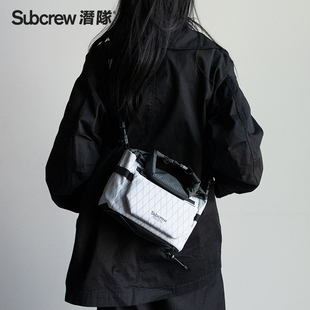 Subcrew刘嘉玲同款斜挎包运动防水休闲百搭潮牌手机包手拿相机包