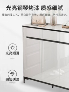 新品烤漆鞋柜大容量鞋柜特价家用门口玄关柜阳台经济型现代简约收