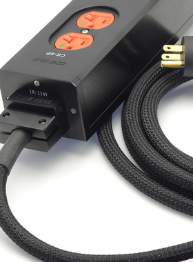 直入线 HUBBELL 荷宝IG-8300发烧级铝合金插排 美标电源插座排插