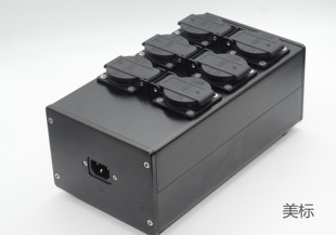 音响插排 德国ABL 欧洲6位铝合金电源排插 英标 电源分配器 美标