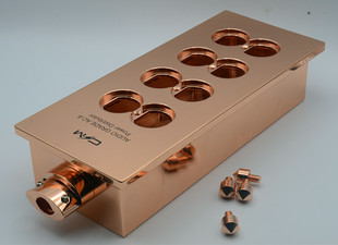 END 排插座 发烧级纯紫铜整体挖空 Distridutor