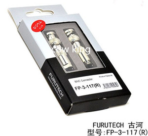 原装古河 FURUTECH FP-3-117 镀铑 BNC发烧同轴数码线插头 现货