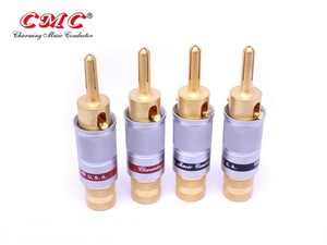 原装正品 美国 CMC 0600 hifi发烧音箱喇叭线香蕉插头 现货