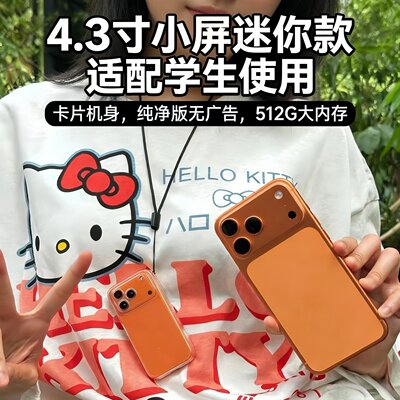 原装国行正品未激活小屏17mini新款512G儿童迷你智能全网通5G手机