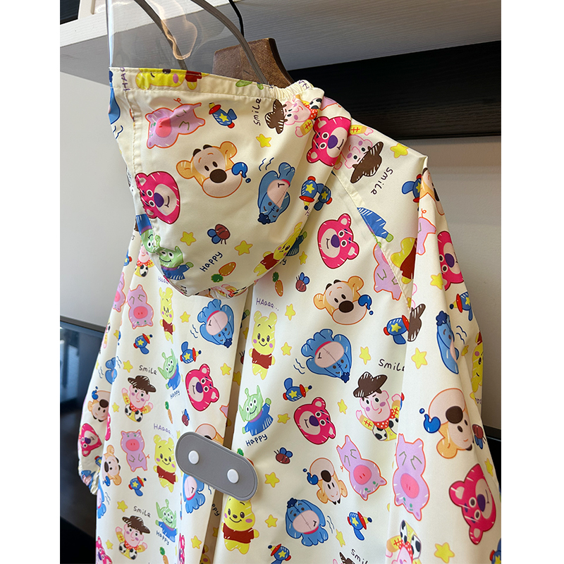 雨衣儿童雨衣小学生专用男女孩日系新款加厚带书包位套装雨披