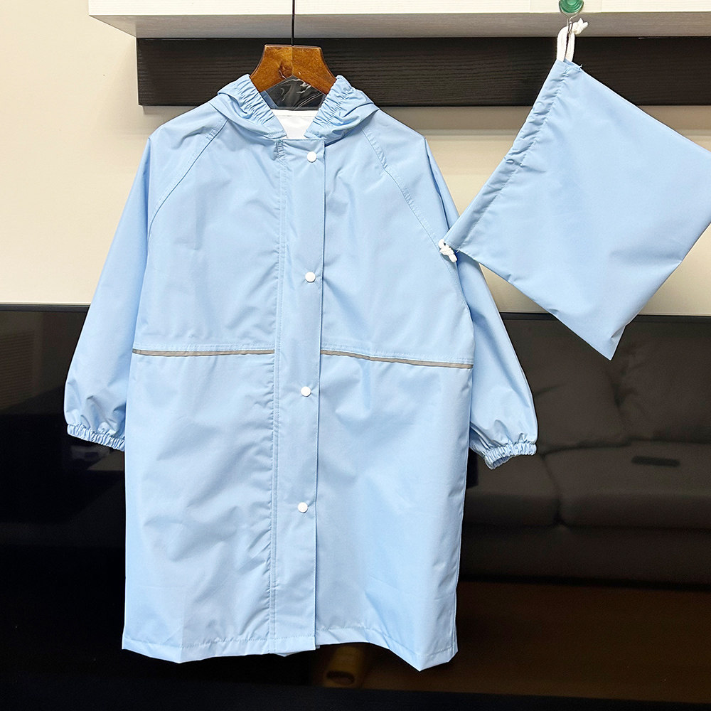 儿童雨衣上学专用男童女童2026新款中大童雨披书包位