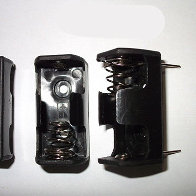 ER14250 Pin insertion Lithium battery pack 1/2aa N battery holder pp Soft material Copper needles greenin the 3C Digital Accessories, Dry cell/Rechargeable Battery/Set ,  18650 Battery Box  category - from Buy2taobao.com to provide professional Taobao agent buy service