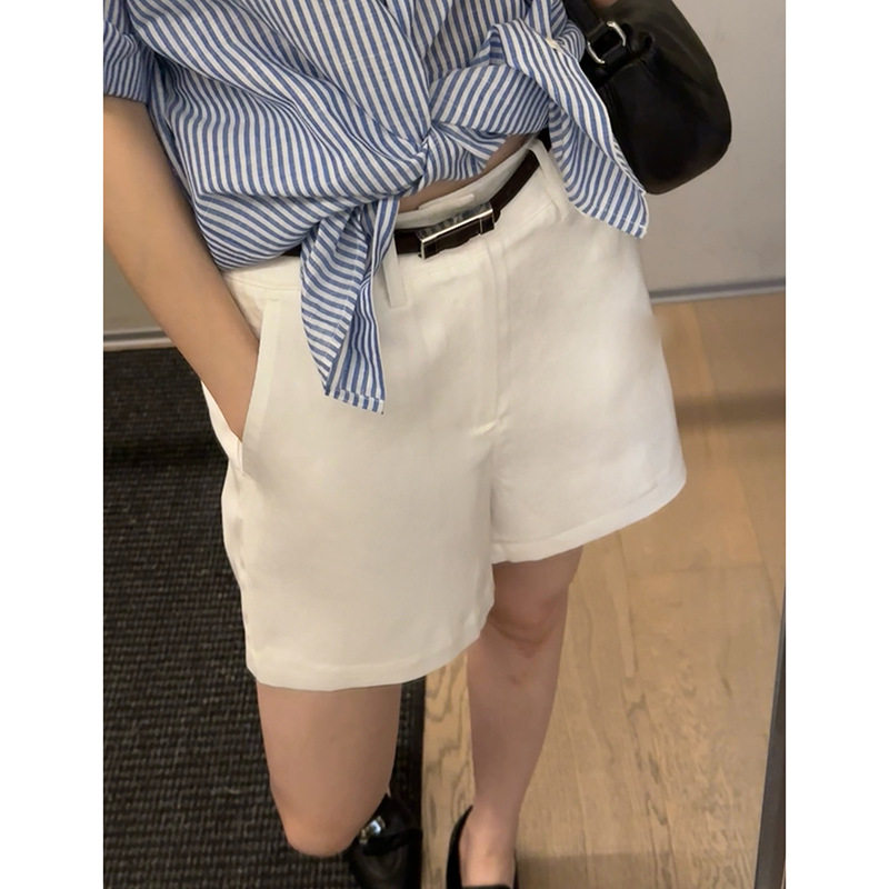 百搭阔腿港风时尚挺阔休闲裤女