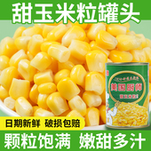 美国厨师甜玉米粒罐头400g水果沙拉黄金松仁烘焙原料商用即食代餐