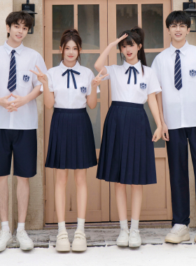 朗诵合唱比赛演出服初中生高中生小学生运动会毕业季班服校服套装
