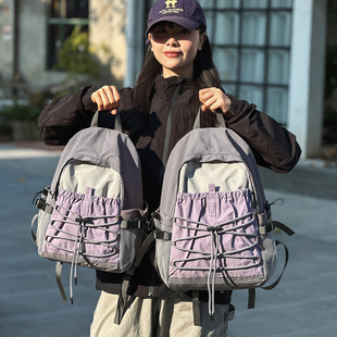 旅行户外双肩包女轻便登山包爬山大容量旅游背包徒步运动书包学生