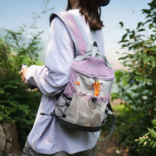 登山徒步双肩包小型书包