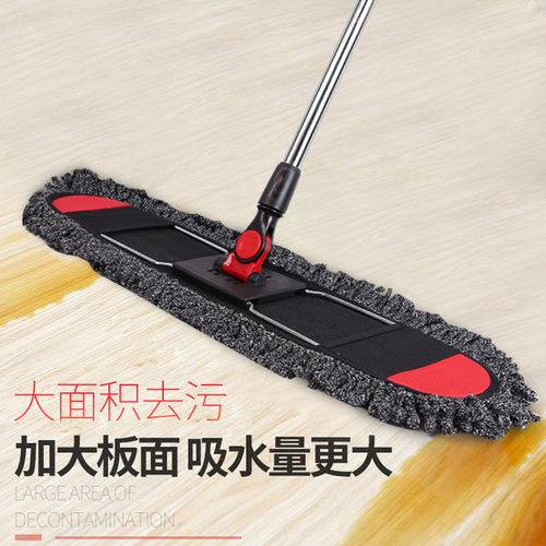 大排拖平板拖把毛毛虫吸水替换