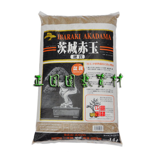 硬质日本进口盆景赤玉土