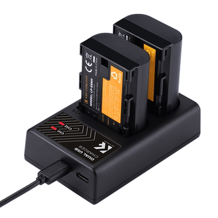 KFCONCEPT卓尔LP-E6NH适用佳能相机电池EOS 6D 70D 60D 80D 5D3 5D2 5D4 6D2 R5 R6 R7 微单反充电器非原装