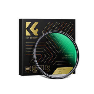 KFCONCEPT卓尔 CPL偏振镜 真彩True Color 偏光镜色彩保真偏振滤镜49 72 77 82mm适用佳能索尼尼康微单反相机