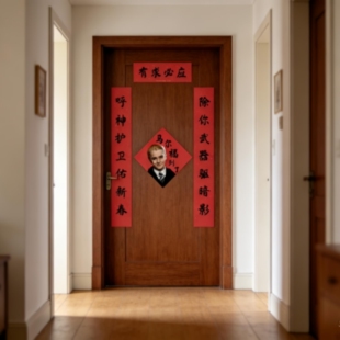 马尔福对联2026马尔福春联哈利波特新年春节入户门装饰福字贴门贴
