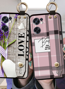 OPPOPFJM10腕带手机壳个性时尚Reno7便携软保护套全包防摔PFJT1O