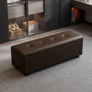 劳伦斯中古风入户换鞋凳家用简约门口储物穿鞋凳高级感服装店沙发