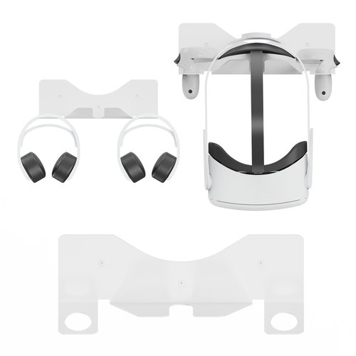 适用Meta Quest3/Oculus quest2墙式收纳支架 VR眼镜手柄支架配件