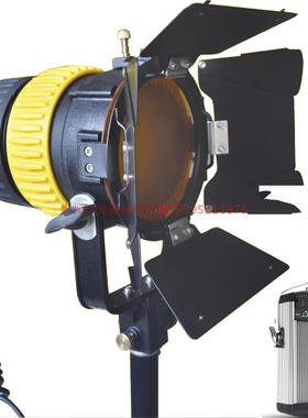 国产特图利 LED 800G影视聚光灯 外拍便携双色温LED 80W可接电池